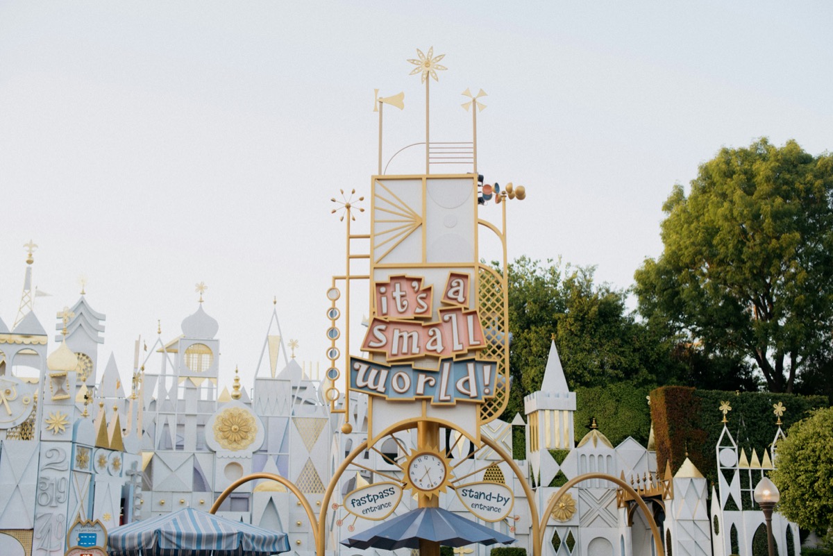 Fire at "it's a small world" the night before July 4th
